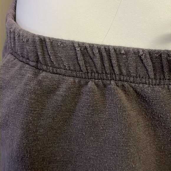 Vici Heather Gray Distressed Lounge Short Shorts w/ Elastic Waist and Pockets- M - Picture 2 of 11